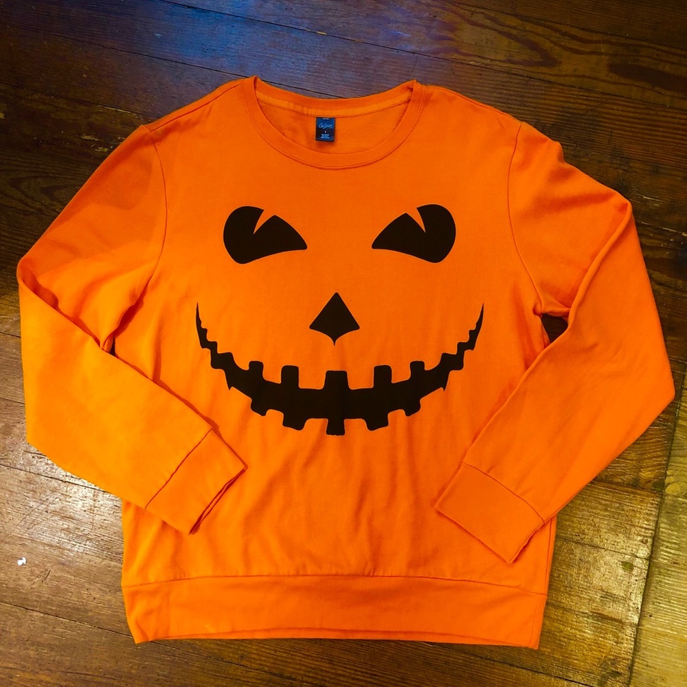 🎃 Halloween Jacko lantern over sized sweat shirt